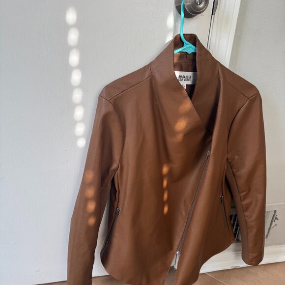 BB Dakota Steve Madden Faux Leather Jacket - Picture 1 of 7